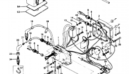 Electric Case for гидроцикла KAWASAKI JST SKI 550 (JS550-A5)1986 year 