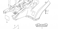 REAR FENDER (LT-A500XZL3 E33)