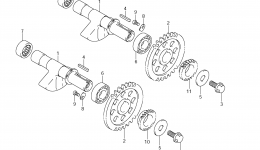 Crank Balancer for квадроцикла SUZUKI KingQuad (LT-A750X)2013 year 