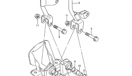TRANSMISSION LEVER для квадроцикла SUZUKI QuadRunner (LT-F250)1994 г. 