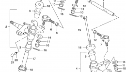 KNUCKLE ARM for квадроцикла SUZUKI QuadSport (LT80)2000 year 