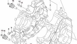 Крышка картера для квадроцикла SUZUKI LT-A750XPZ2015 г. 