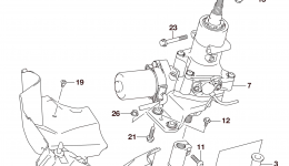 STEERING SHAFT для квадроцикла SUZUKI LT-A750XPZ2015 г. 