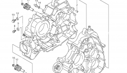 Крышка картера для квадроцикла SUZUKI KingQuad (LT-A500XZ)2013 г. 