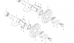 Crank Balancer for квадроцикла SUZUKI KingQuad (LT-A750XPZ)2013 year 