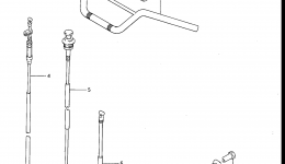 Handlebar - Cable for квадроцикла SUZUKI ALT1251985 year 