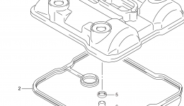 Крышка головки блока цилиндров для квадроцикла SUZUKI LT-A750XPZ2014 г. 
