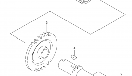 Crank Balancer для квадроцикла SUZUKI LT-A400F2014 г. 