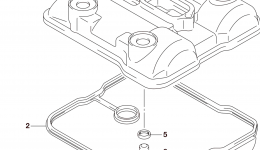 Крышка головки блока цилиндров для квадроцикла SUZUKI LT-A750XPZ2015 г. 