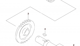 Crank Balancer для квадроцикла SUZUKI LT-F400F2015 г. 