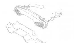 REAR COMBINATION (E33) для квадроцикла SUZUKI QuadRacer (LT-R450Z)2009 г. 
