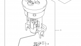 Топливный насос для квадроцикла SUZUKI LT-A750X2014 г. 