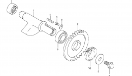 Crank Balancer для квадроцикла SUZUKI KingQuad (LT-A500X)2013 г. 