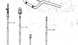 Handlebar - Cable for квадроцикла SUZUKI ALT1851985 year 