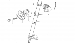 STEERING SHAFT для квадроцикла SUZUKI QuadRunner (LT-F160)1995 г. 