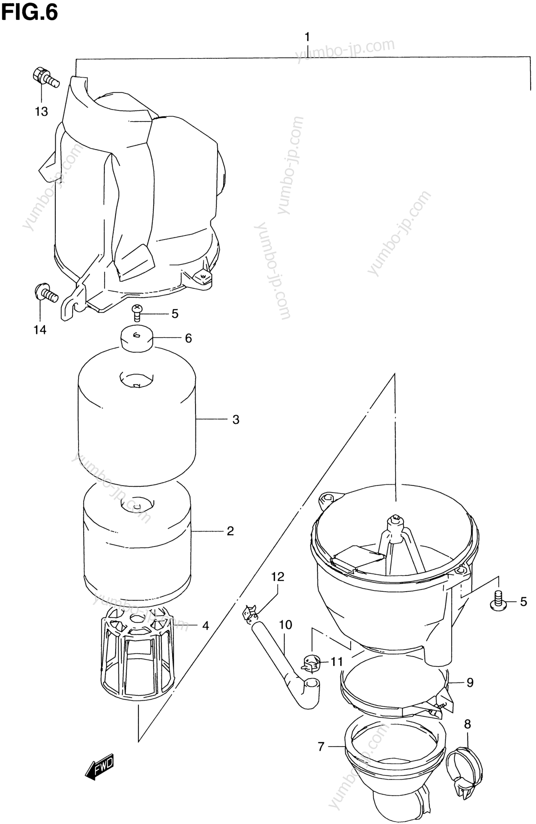 AIR CLEANER для квадроциклов SUZUKI QuadSport (LT80) 1996 г.