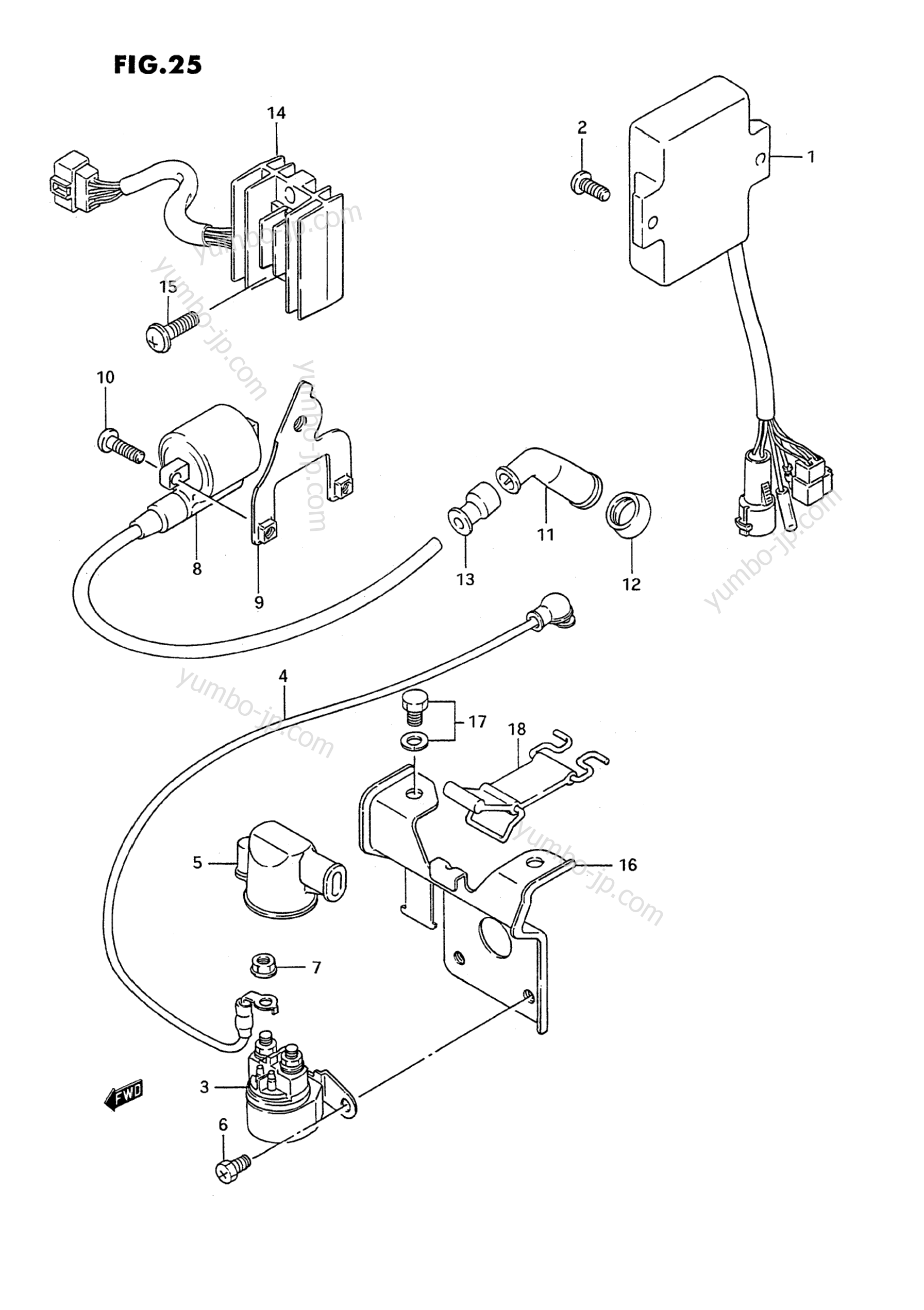 Electrical для квадроциклов SUZUKI King Quad (LT-F4WDX) 1991 г.