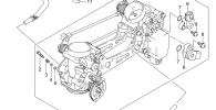 THROTTLE BODY (DL650AL3 E28)