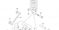 REAR CUSHION LEVER (DL650AL3 E28)