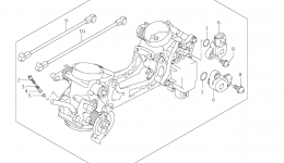 THROTTLE BODY (DL650A L1 E33) for мотоцикла SUZUKI V-Strom (DL650A)2011 year 