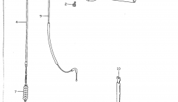 Handlebar - Cable для мотоцикла SUZUKI JR501996 г. 