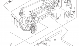 THROTTLE BODY (DL650AL5 E33) for мотоцикла SUZUKI DL650A2015 year 