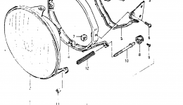 HEADLAMP (GS1150ES3/ESE/ESF) for мотоцикла SUZUKI GS1150ESE1985 year 