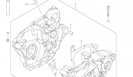 CRANKCASE for мотоцикла SUZUKI RM-Z4502013 year 