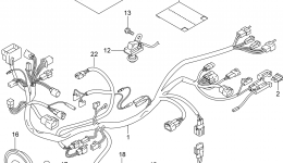 WIRING HARNESS (DR-Z400SL3 E28) for мотоцикла SUZUKI DR-Z400S2013 year 