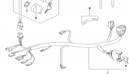 WIRING HARNESS (DR-Z70L6 E28) for мотоцикла SUZUKI DR-Z702016 year 