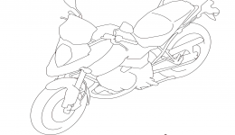 LABEL (DL1000AL6 E28) для мотоцикла SUZUKI DL1000A2016 г. 