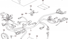 WIRING HARNESS (DR-Z400SL6 E28) for мотоцикла SUZUKI DR-Z400S2016 year 