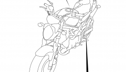 LABEL (SFV650L4 E33) для мотоцикла SUZUKI SFV650A2014 г. 