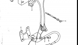 ELECTRICAL (MODEL G) for мотоцикла SUZUKI RM2501987 year 