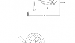 HANDLE SWITCH (MODEL K3) for мотоцикла SUZUKI GSX-R7502000 year 