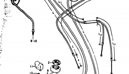 Handlebar - Cable for мотоцикла SUZUKI RV901973 year 