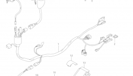 WIRING HARNESS for мотоцикла SUZUKI DR-Z400E2005 year 