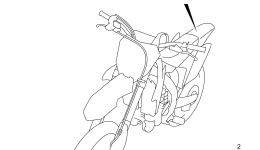 LABEL (RM-Z250L4 E28) for мотоцикла SUZUKI RM-Z2502014 year 