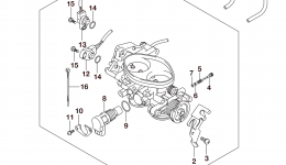 THROTTLE BODY (VL800TL5 E03) для мотоцикла SUZUKI VL800T2015 г. 