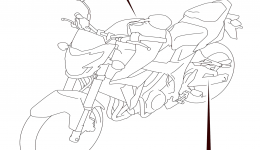 LABEL (GSX-S750L6 E03) для мотоцикла SUZUKI GSX-S7502016 г. 