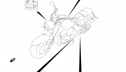 Эмблемы, наклейки для мотоцикла SUZUKI Boulevard C109R (VLR1800T)2009 г. 