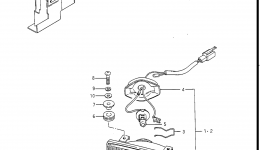 CORNERING LAMP (GV1400GCG/GCH) для мотоцикла SUZUKI Cavalcade (GV1400GD)1987 г. 