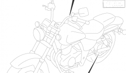 Эмблемы, наклейки для мотоцикла SUZUKI GZ2502004 г. 