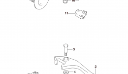 HANDLE LEVER for мотоцикла SUZUKI UH200A2015 year 