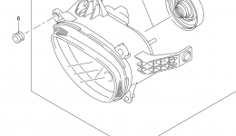HEADLAMP (VZR1800L3 E33) для мотоцикла SUZUKI VZR18002013 г. 