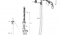 FUEL - COCK for мотоцикла SUZUKI PE2501979 year 