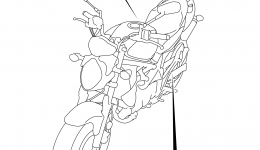 LABEL (SFV650AL4 E28) для мотоцикла SUZUKI SFV650A2014 г. 