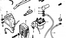 Electrical for мотоцикла SUZUKI GS550E1977 year 