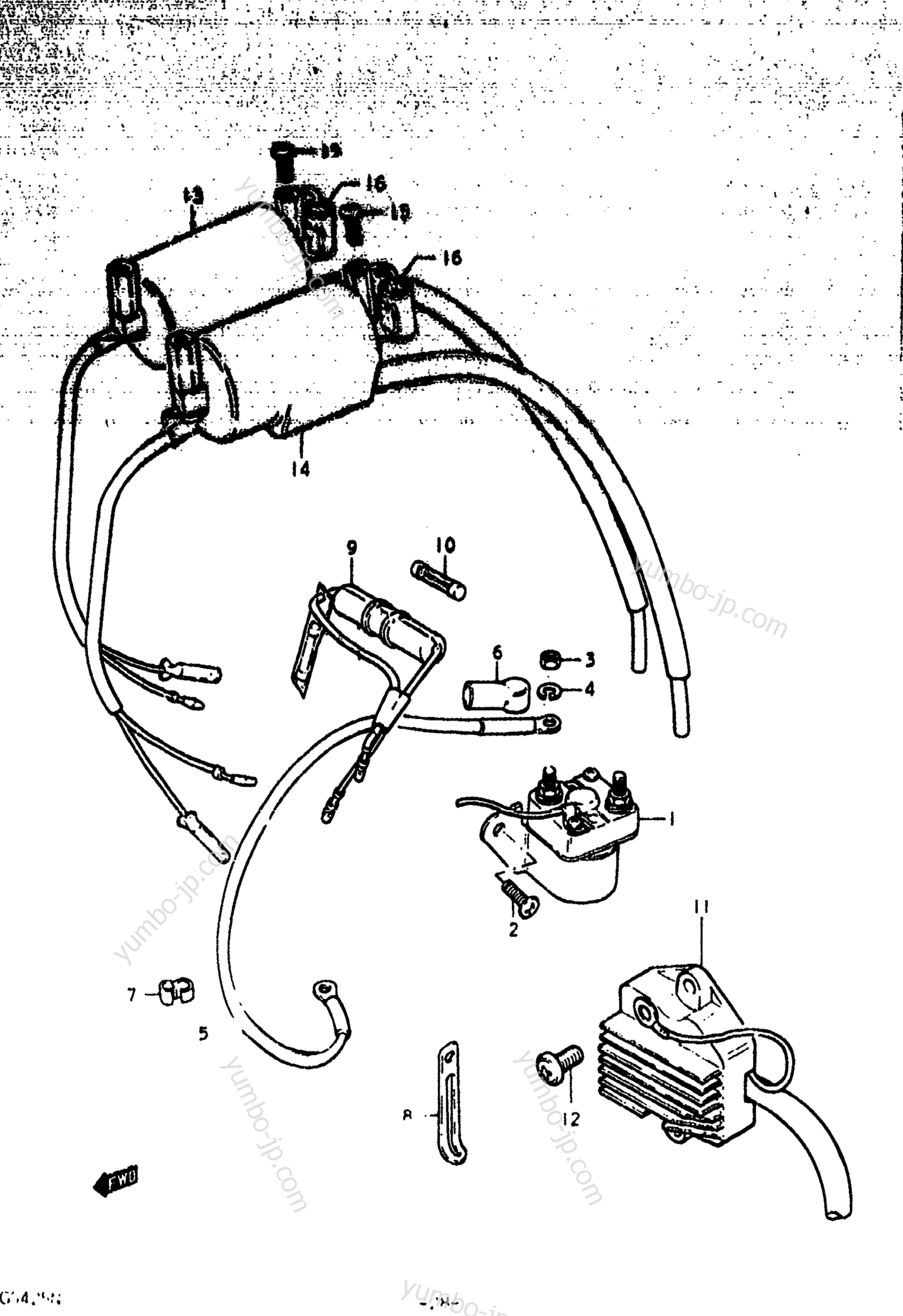 Electrical для мотоциклов SUZUKI GS425-E 1979 г.