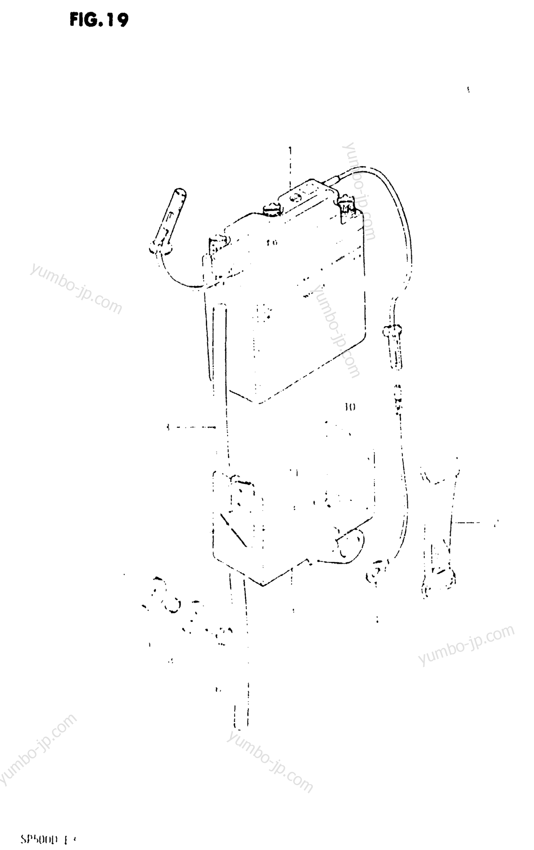 BATTERY for motorcycles SUZUKI SP500 1983 year